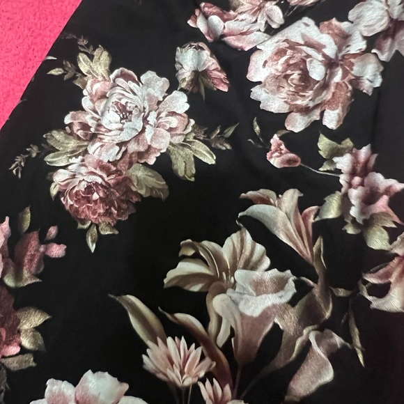 Floral Black Dress - Picture 3 of 5